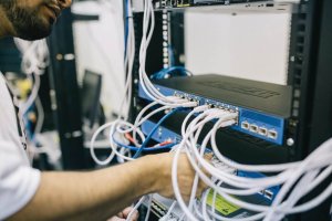 blur-computer-connection network internet switch